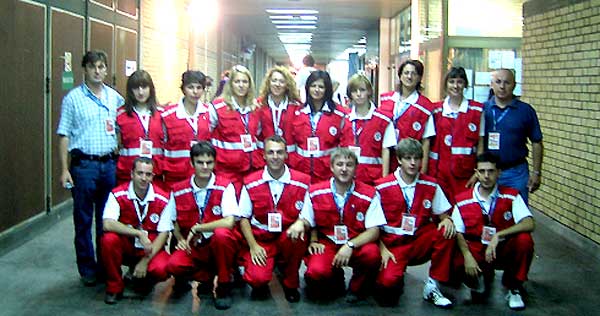 16.-20.09.2005: Sanitetsko obezbeđenje Evropskog prvenstva u košarci