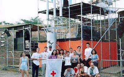 EXIT01 – Omladinska terenska ekipa Crvenog krsta Novog Sada brine za povredjene