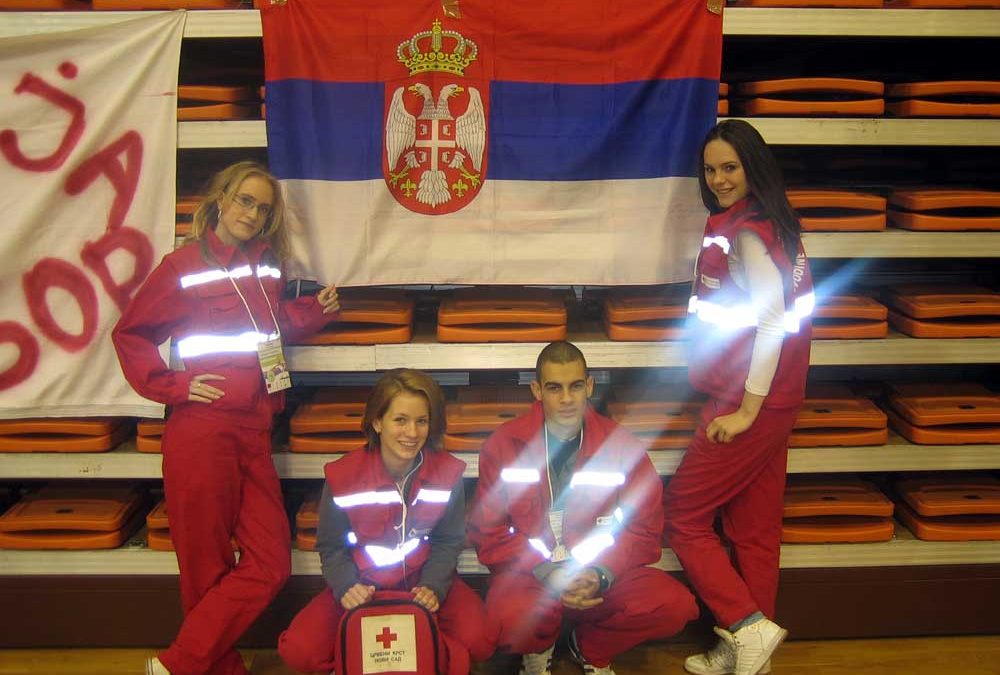 Sanitetsko obezbeđenje  Evropskog prvenstva u karateu za kadete i juniore 11.-13. februar 2011.