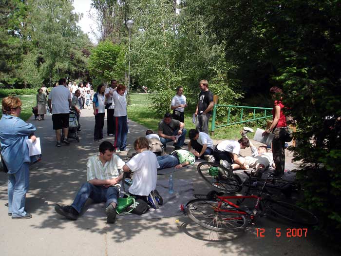 Dunavski park, 12.maj 2007: Gradsko takmičenje u PP i RPPO