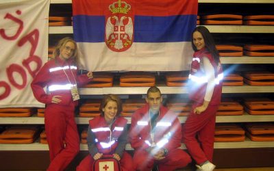 Sanitetsko obezbeđenje  Evropskog prvenstva u karateu za kadete i juniore 11.-13. februar 2011.